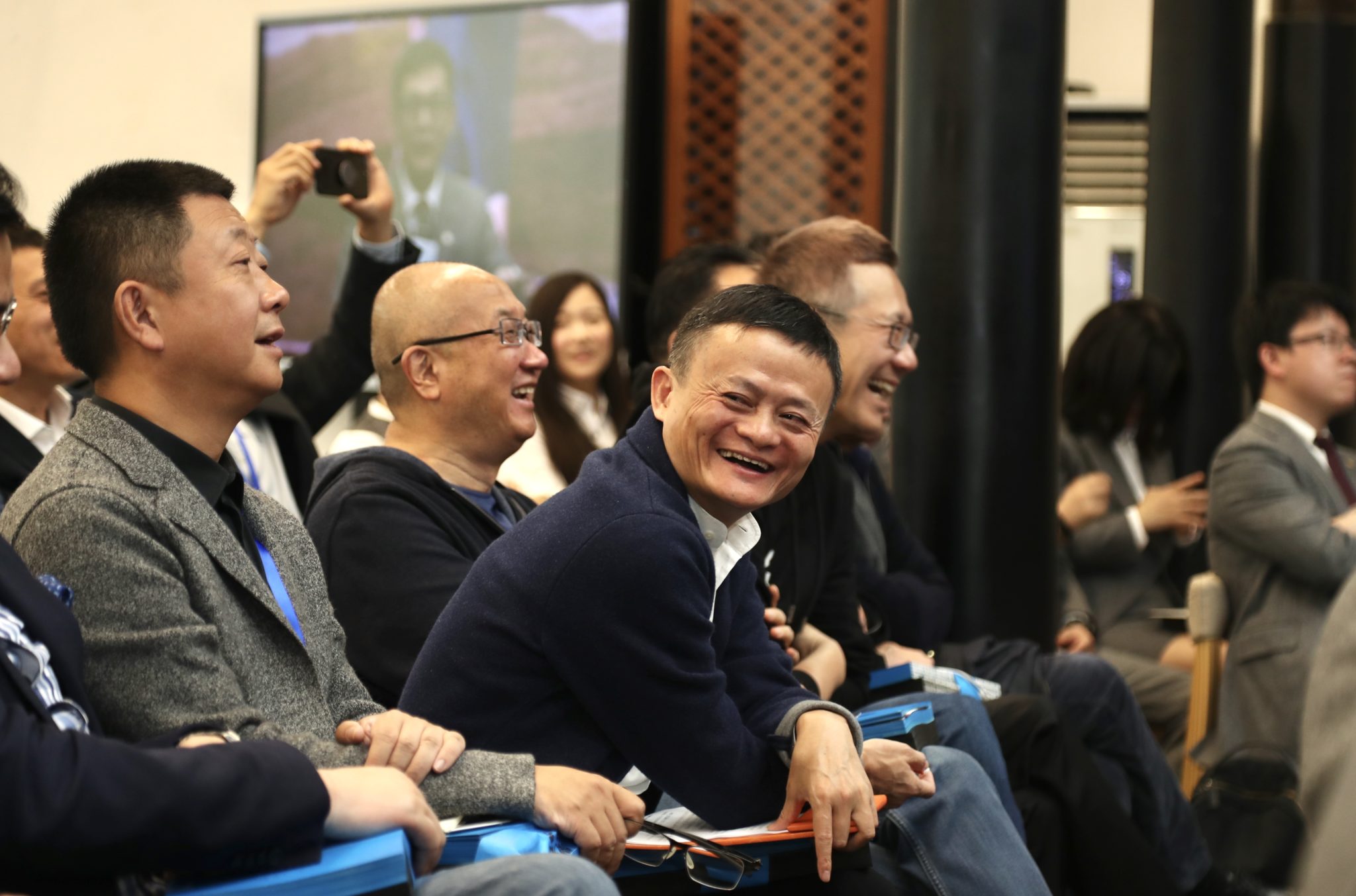 Jack Ma Attends Hupan University Opening Ceremony In Hangzhou
