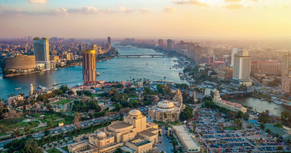 Panorama of Cairo