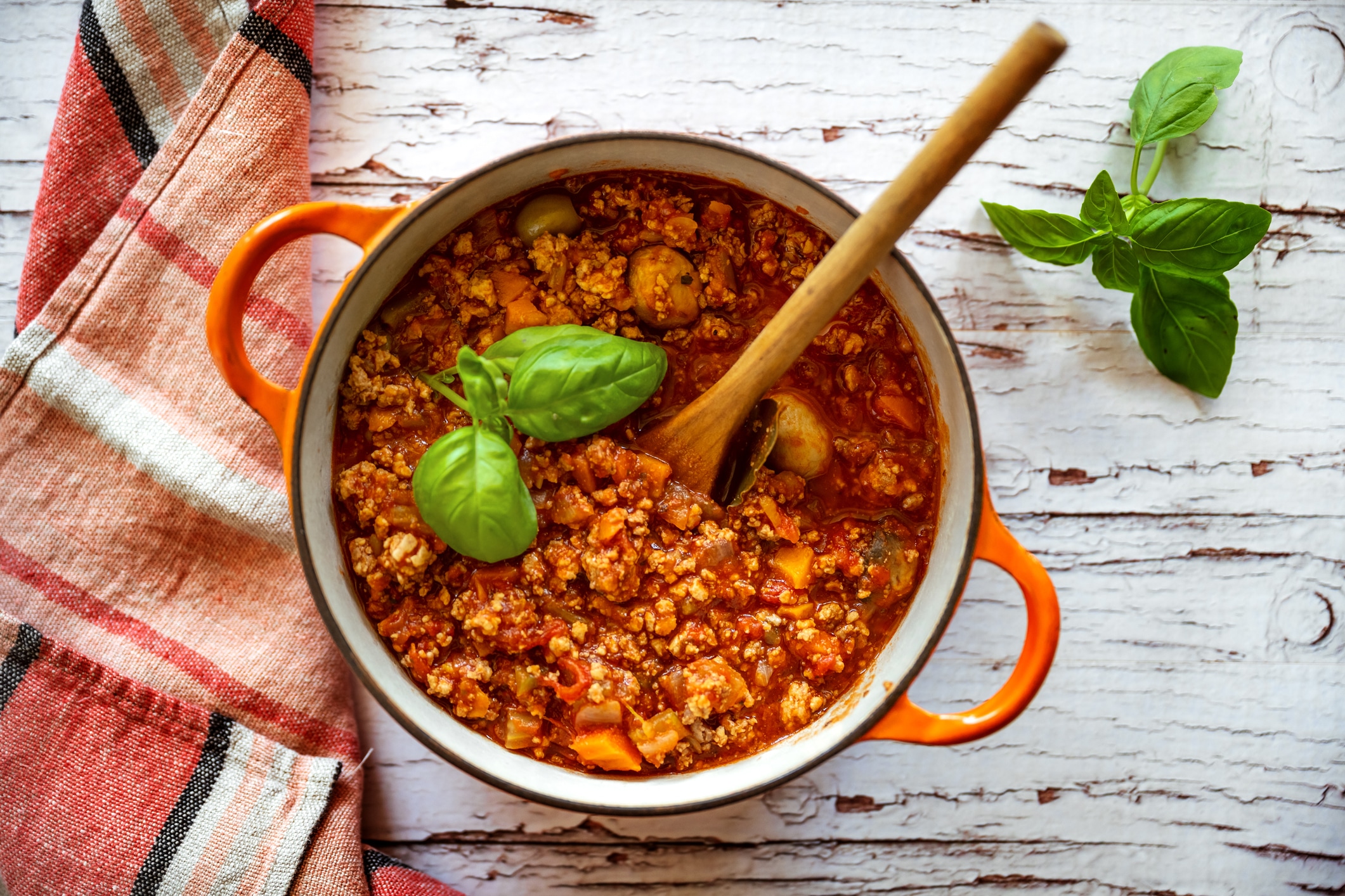 Diverse Keto Dishes : Bolognese sauce