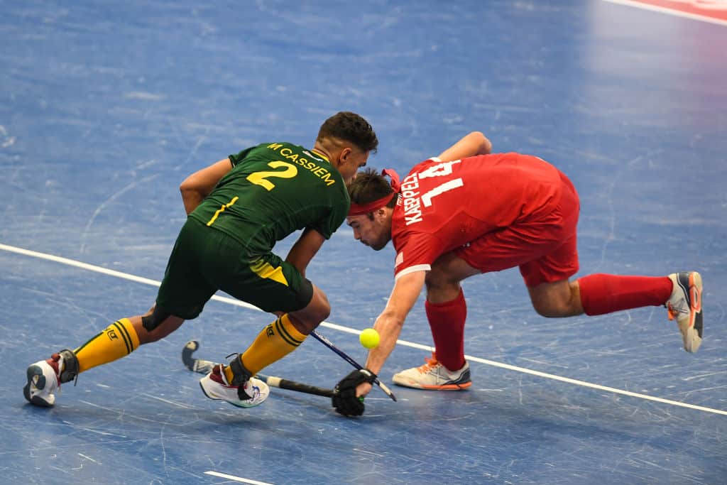 FIH Indoor Hockey World Cup, Men’s – Pool B: USA v South Africa
