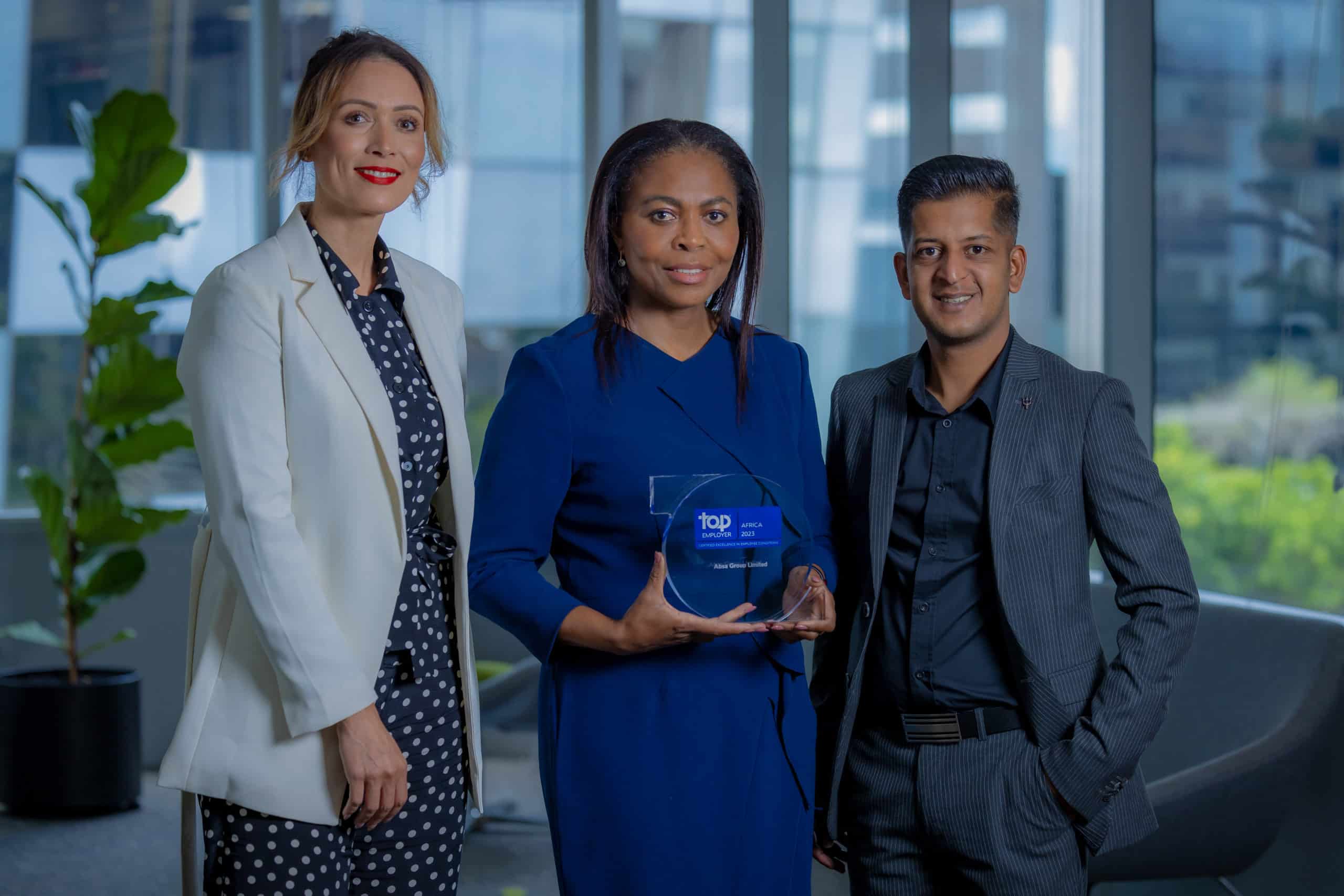 Left to Right __ Jo Blake – Group Talent Acquisition Lead, Jeanett Modise – Group Chief Human Resource Officer, Ruene Bissondayal – Senior Group Talent Acquisition Specialist