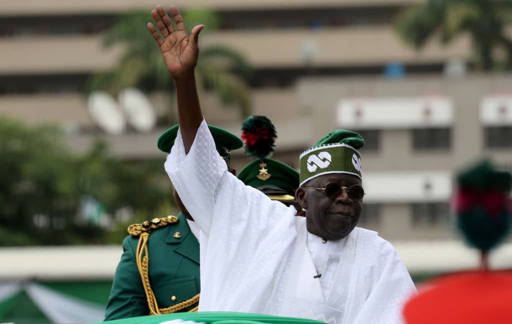 Nigeria’s Bola Ahmed Tinubu sworn in as new president