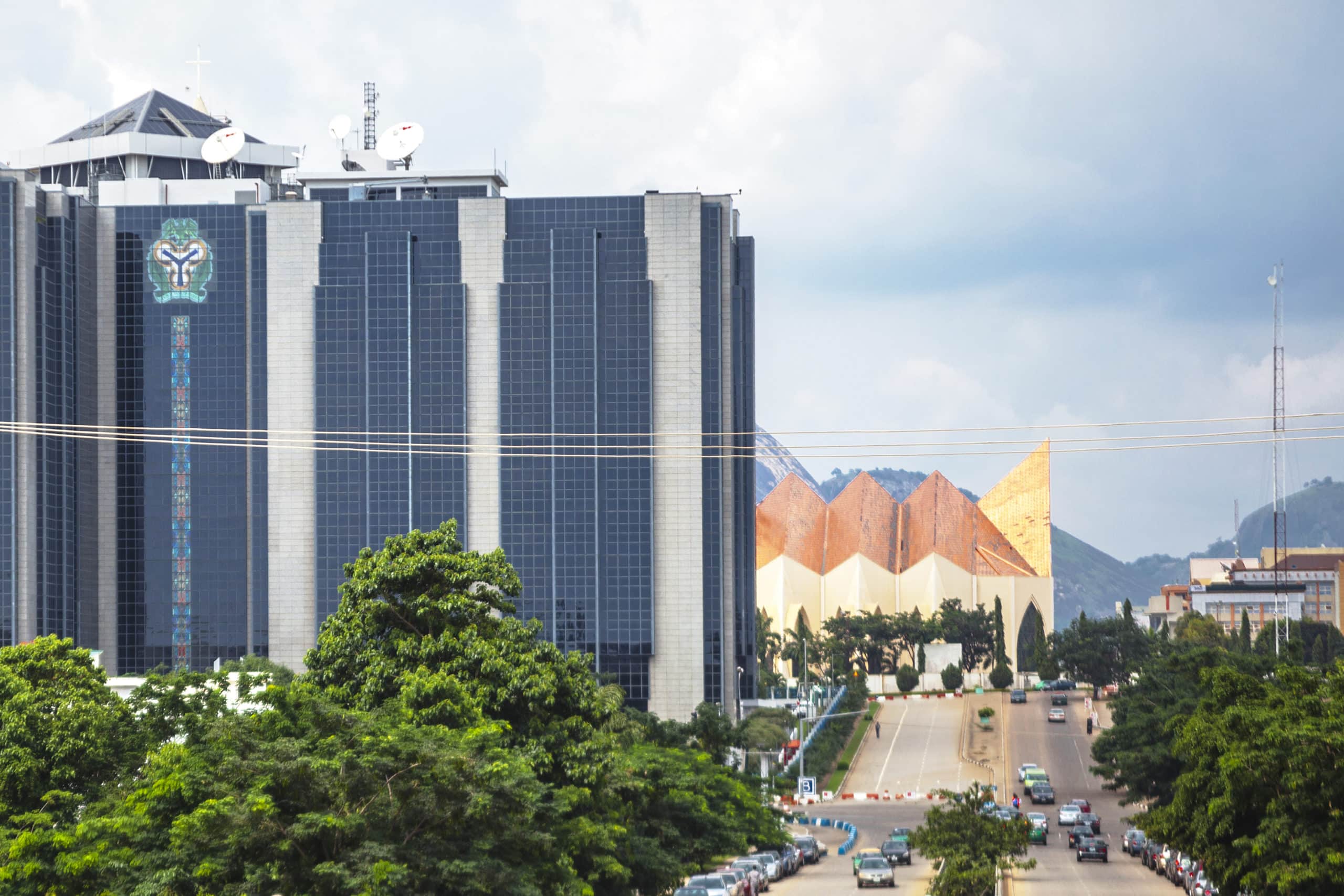 Central Bank of Nigeria headquarters in Abuja.