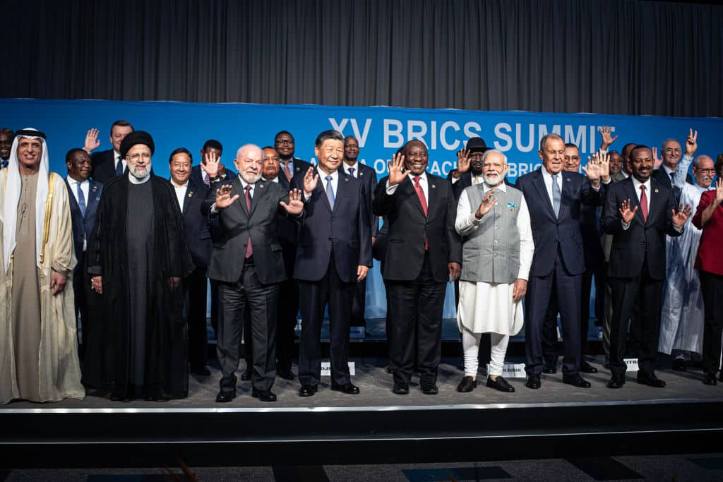 Brics Summit in Johannesburg, South Africa August 22-24, 2023