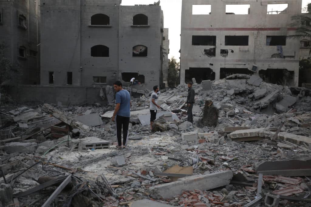 Israeli attacks on Gaza continue on the 10th day