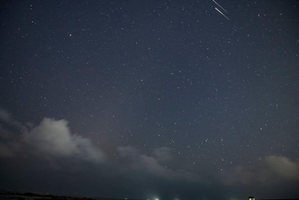 Geminid Meteor Shower In China