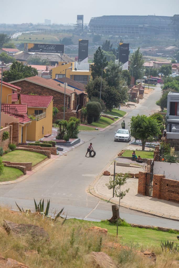 Suburb in Soweto township