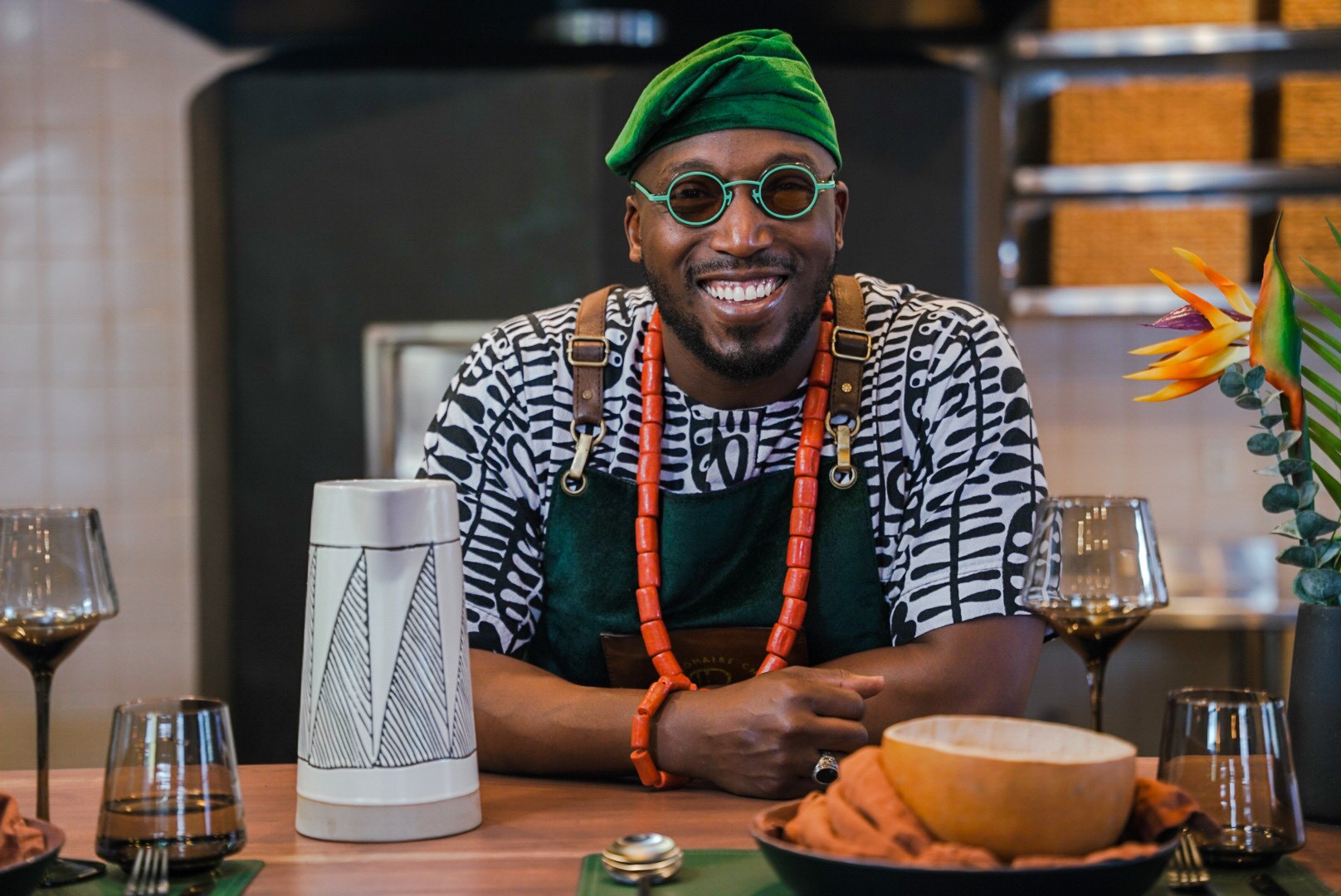 Chef Eros wants to put West African food on the map (Image Supplied)