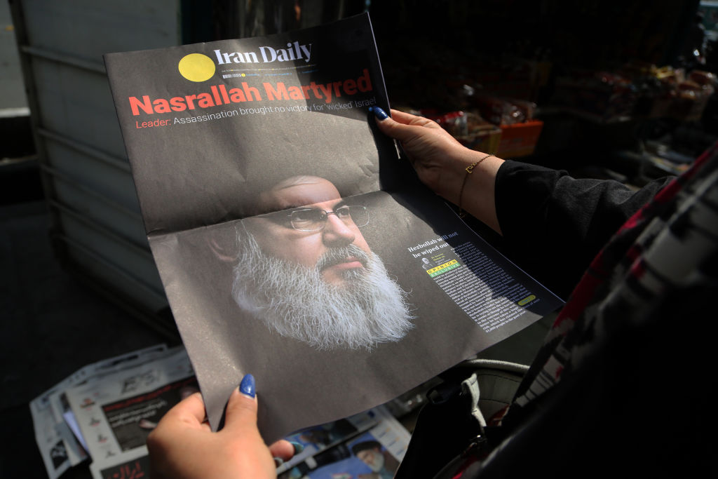 Nasrallah’s death hits headlines in Iranian newspapers