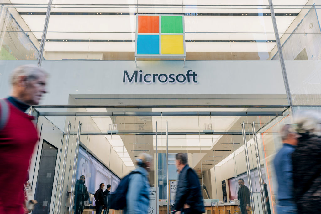 Microsoft Experience Center Ahead Of Earnings Figures