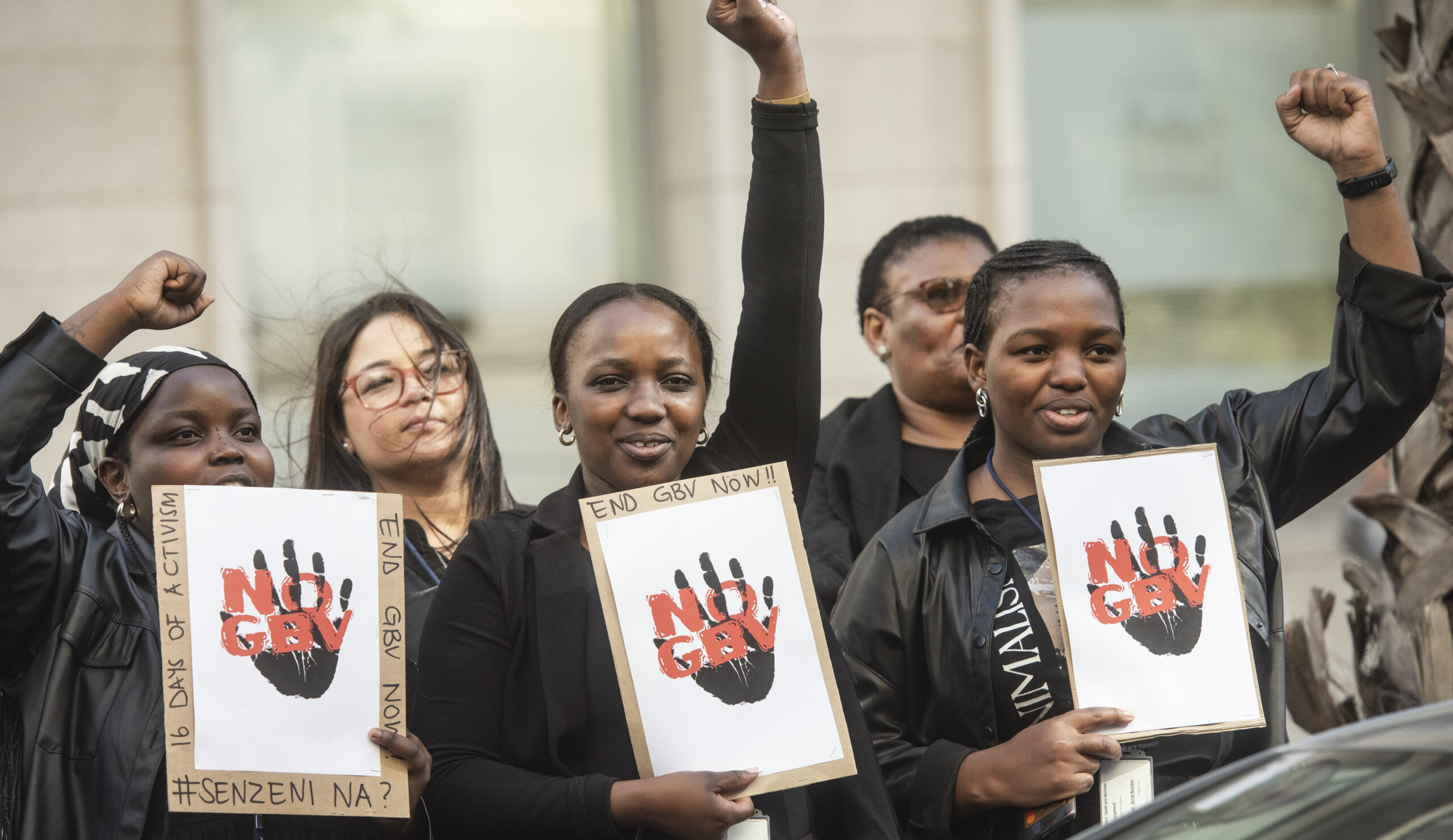 WCG Form Human Chain In Commemoration Of 16 Days Of Activism