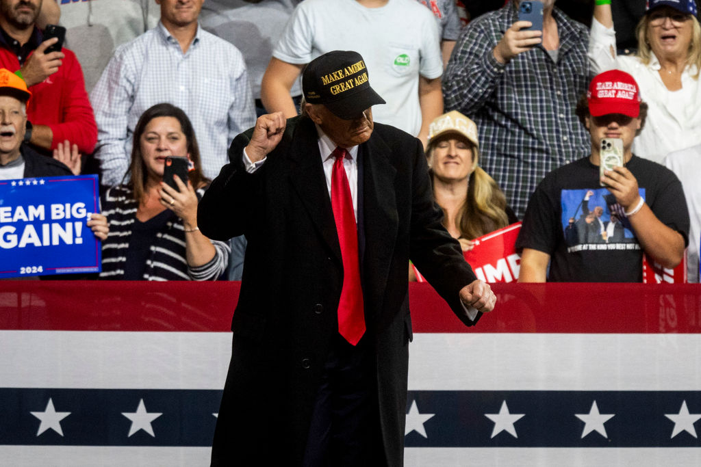 Donald Trump Campaigns In Georgia Ahead Of US Presidential Election