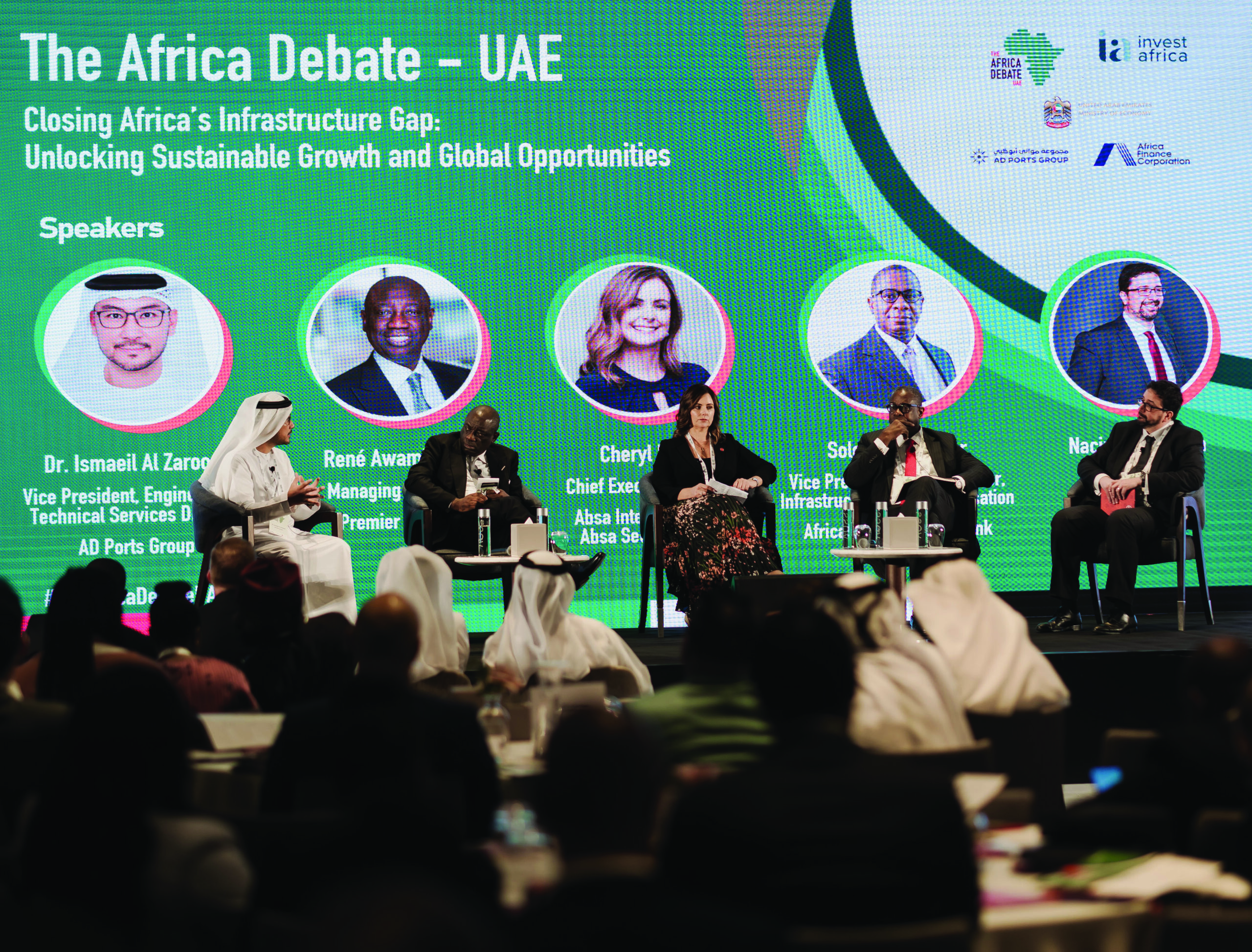 Panelists explore infrastructure investment opportunities within the UAE-Africa corridor at The Africa Debate–UAE