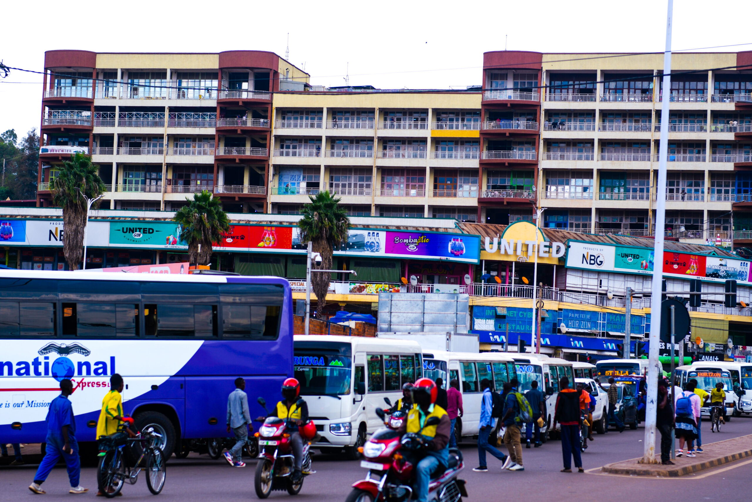 Busiest Bus Park in Kigali (Photo by Muhire Adolphe)