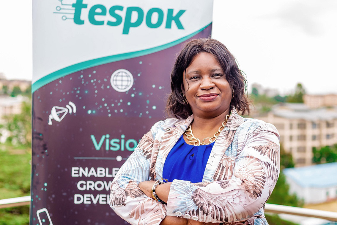 Fiona Asonga, CEO of TESPOK