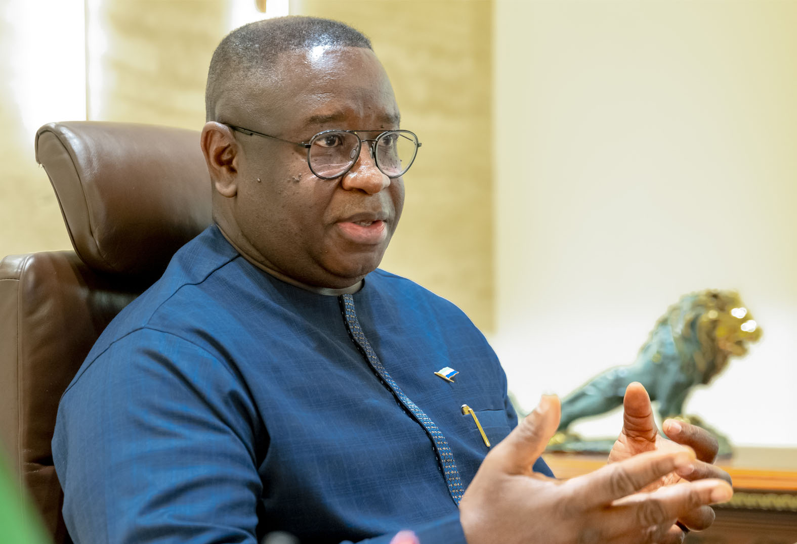 H.E. President Julius Maada Bio of Sierra Leone