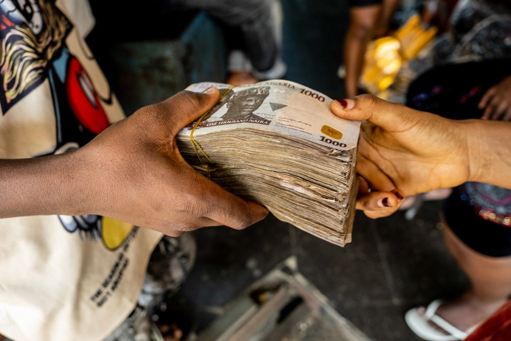 Nigerian Banks Resume Naira Card - GettyImages 1240226361
